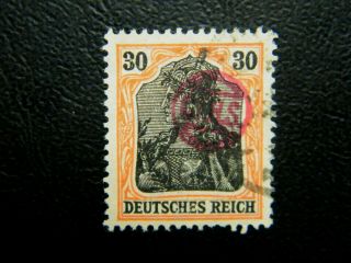 Local Deutsches Reich 1920 Red Overprint Oberschlesien