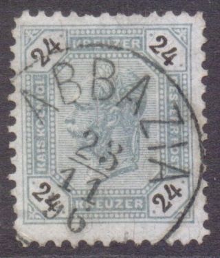 Austria Empire Croatia Postmark / Cancel " Abbazia " 1896 Now Opatija