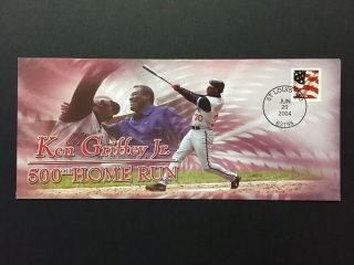 Ken Griffey Jr 500th Home Run Cincinnati Reds Usps Event Cover