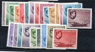 Seychelles 1938 Sg135 - 149 M/m