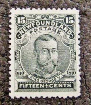 Nystamps Canada Newfoundland Stamp 97 Og H $78