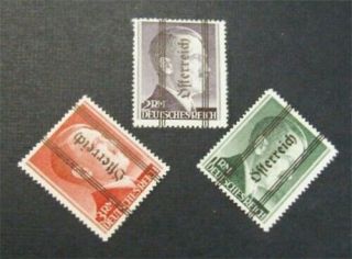 Nystamps Austria Stamp 424 - 426 Og H $53