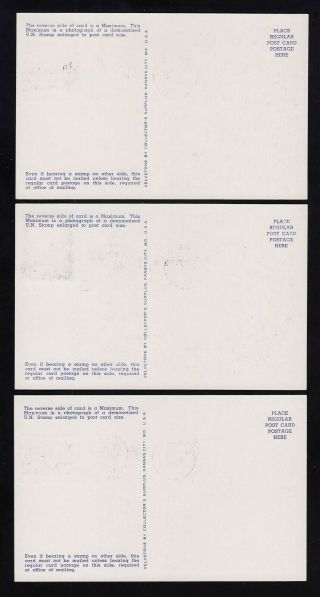 UN FDC 1 - 11 First Issue Maximum card postcards York,  UN 1951 Velvetone 2