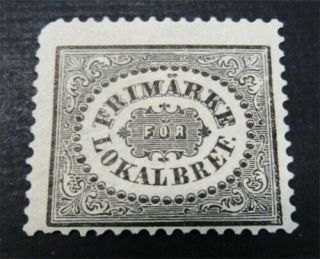 Nystamps Sweden Stamp Lx1 Og H $1100 Signed