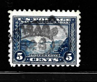 Hick Girl Stamp - Old U.  S.  Sc 403 Golden Gate Perf.  10 Y2805