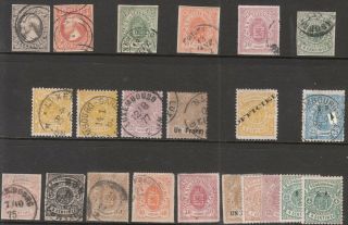 Luxemburg 1852 1959 1967 1874 1881 Imperf Roul Perf Stamps Incl 3 14 38