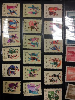China Stamps 1950 - 1965 All Full Sets Mnh