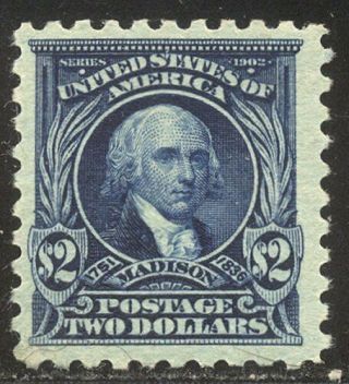 U.  S.  479 Nh Beauty - 1917 $2.  00 Dark Blue,  P10 ($475)