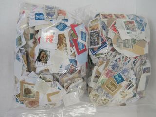 Unsorted 5kg Charity Stamps Mixed Uk,  Foreign,  Franked - Nai Sc1