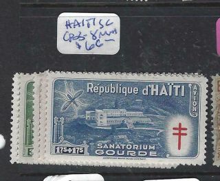 Haiti (p0108b) Red Cross Ac Cb3 - 8 Mnh