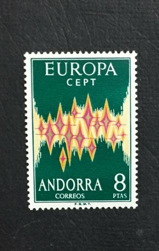 Momen: Andorra Cept 1972 Og Nh $150 Single