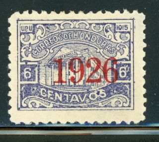 Honduras Mh Specialized: Scott 239 6c Purple Large " 1926 " Cv$25,