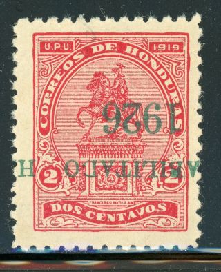 Honduras Mlh Specialized: Scott 238c 2c Inverted/shifted Ovpt $$$