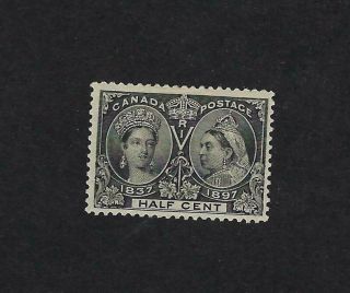 Canada Scott 50 Hinged Stamp - Nicely Centered
