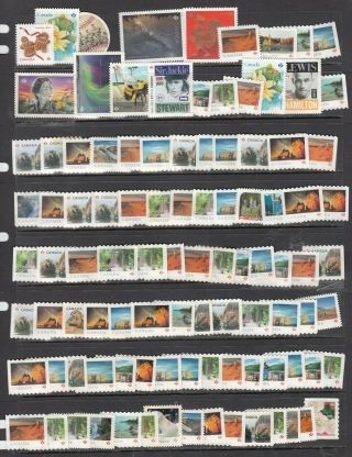 Canada - 100 " P " Stamps Unfranked For Postage - See Scan
