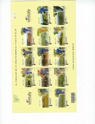 ITALY 2016 Complete Year 77 Stamps and 2 Souvenir Sheets Mini Sheets MNH 3