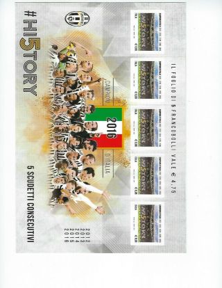 ITALY 2016 Complete Year 77 Stamps and 2 Souvenir Sheets Mini Sheets MNH 7