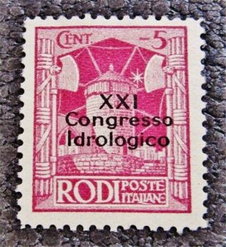 Nystamps Italy Aegean Islands Rhodes Stamp 29 Og H $60