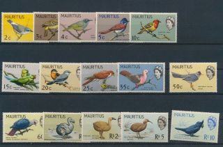 Lk62214 Mauritius Animals Fauna Flora Birds Fine Lot Mnh