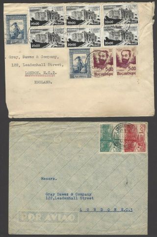 Mozambique 1943 Covers To England (6)