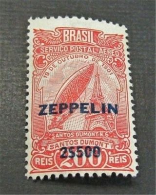 Nystamps Brazil Stamp C26 Og H $30