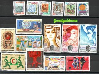 1977 - Tunisia - Tunisie - Full Year - Année Complète - 16 Stamps - 16 Timbres Mnh