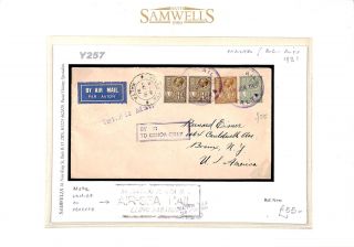 Y257 Malta Airmail Cover 1931 {samwells - covers} 3