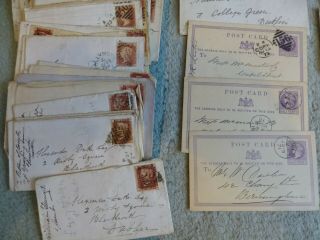 IRELAND - 1850 - 1940 Large lot covers & Postal History from estate 3