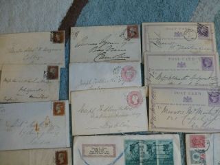 IRELAND - 1850 - 1940 Large lot covers & Postal History from estate 4