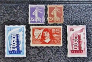 Nystamps France Stamp 166 // 806 Og H / Nh $32
