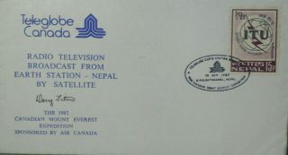 Everest,  Alpinismo,  Autograph,  Canada Expedition,  Himalaya,  Mountaineering,  Telecomm