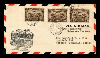 Dr Jim Stamps Ft Mcmurray Embarras Portage Airmail First Flight Canada Cover