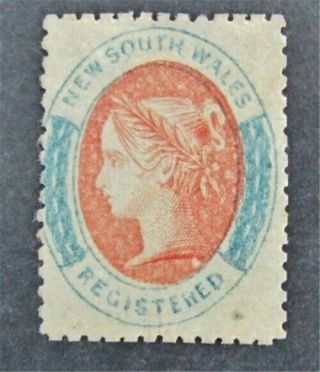 Nystamps British Australian States South Wales Stamp F5 Og H $255