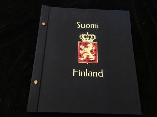 Finland 19th Century Onwards In Printed Davo Album,  99p Start,  All Pictured