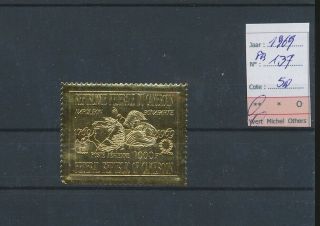 Lk60868 Cameroon 1969 Napoleon Bonaparte Gold Stamp Mnh Cv 50 Eur