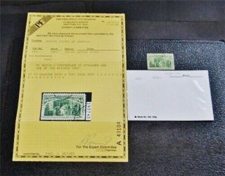 Nystamps Us Stamp 243 $900 With Pr Certificate