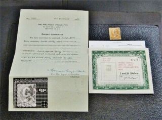 Nystamps Us Stamp 141 $1400 Certificate