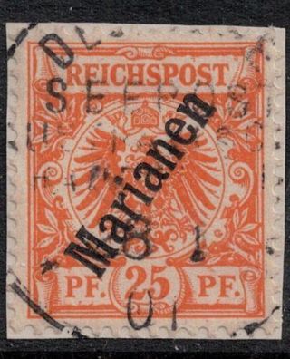 Mariana Islands 1900 Sc 15 Scv$ 160.  00
