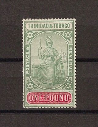 Trinidad & Tobago 1913 Sg 156 Mlh Cat 180