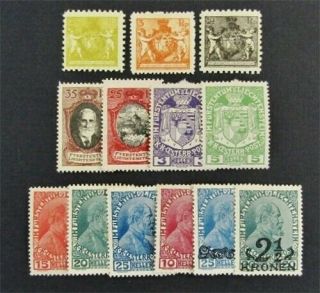 Nystamps Liechtenstein Stamp 4//65 Og H $34