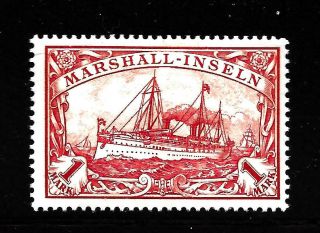 Hick Girl Stamp - M.  H.  German - Marshall Islands Sc 22 Issue 1901 No - Wmk.  Y2295