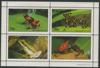 Gb Locals - Eynhallow (1509) - 1981 Frogs Perf Sheetlet U/m