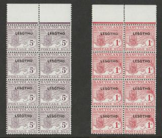Lesotho 1966 Qeii Dues With 