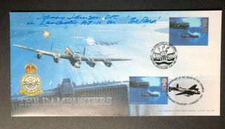 1997 The Dambusters 617 Squadron Cover.  Signed By George 