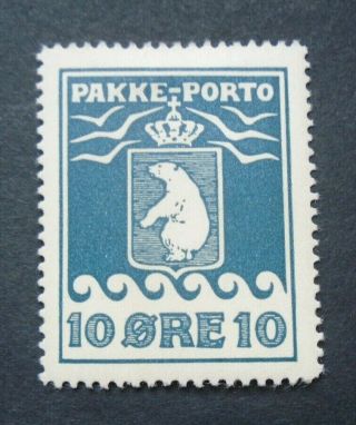 Early Icebear Pakke Porto 10Öre Vf Mlh Dk Greenland Gronland V273.  5 Start 0.  99$