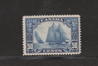 Canada 158 1929 50c Bluenose Og Vlh Cv $225