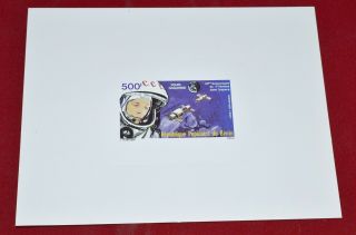 Mayfairstamps 1981 Benin Yuri Gagarin Deluxe Proof Sheet 500 Francs Ccz_929