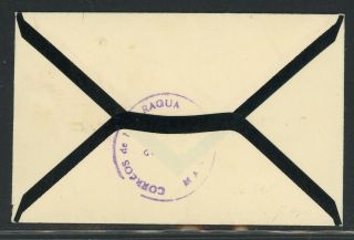 Nicaragua Postal History: LOT 291 1936 Miniature Morning Cover MANAGUA (Local) 2