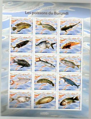 2009 Burundi - Fishes