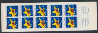 Xb65149 France 1997 Youth Stamps Red Cross Fine Booklet Mnh